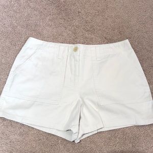 London jean shorts, khaki, size 6